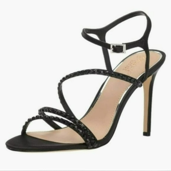 Jewel by Badgley Mischka Marimba Black Sandals - Picture 6 of 9
